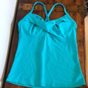 Athleta tankini swimsuit top - size 36 B/C